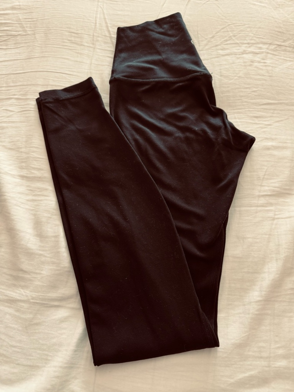 lululemon Black Athletic Leggings with Interior Size Tag